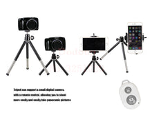 Load image into Gallery viewer, Portable Bluetooth Tripod